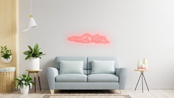 LED neono iškaba "GRAKŠTI MERGINA" - Image 4