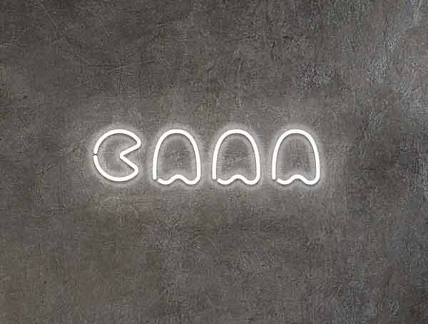 LED neono ženklas "PAKMANAS"