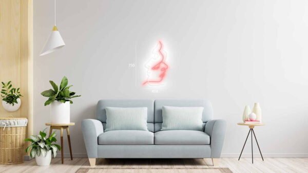 LED neono iškaba "SUSIPYNUSIŲ ŽMONIŲ VEIDAI" - Image 3