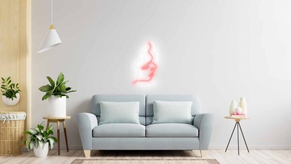 LED neono iškaba "SUSIPYNUSIŲ ŽMONIŲ VEIDAI" - Image 2