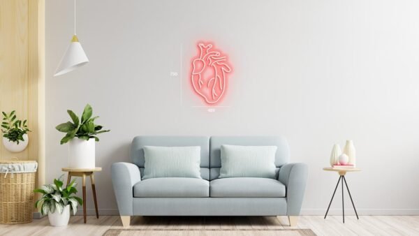 LED neoninė iškaba "ŠIRDIS" - Image 5
