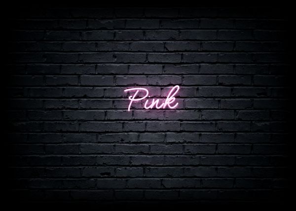 Led neoninė iškaba "Pink"