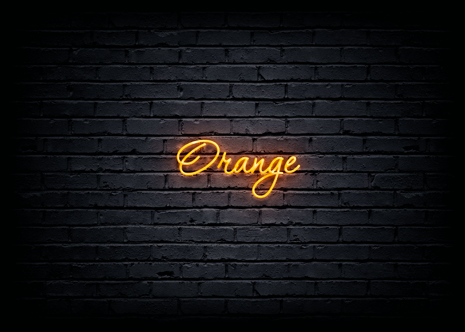 Led neono iškaba "Orange" - Image 2