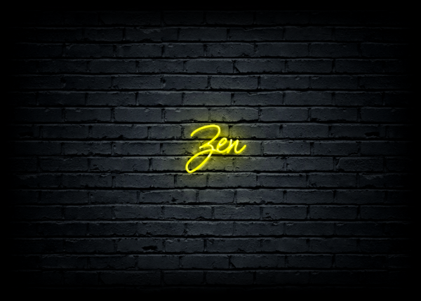 Led neono iškaba "Zen" - Image 2