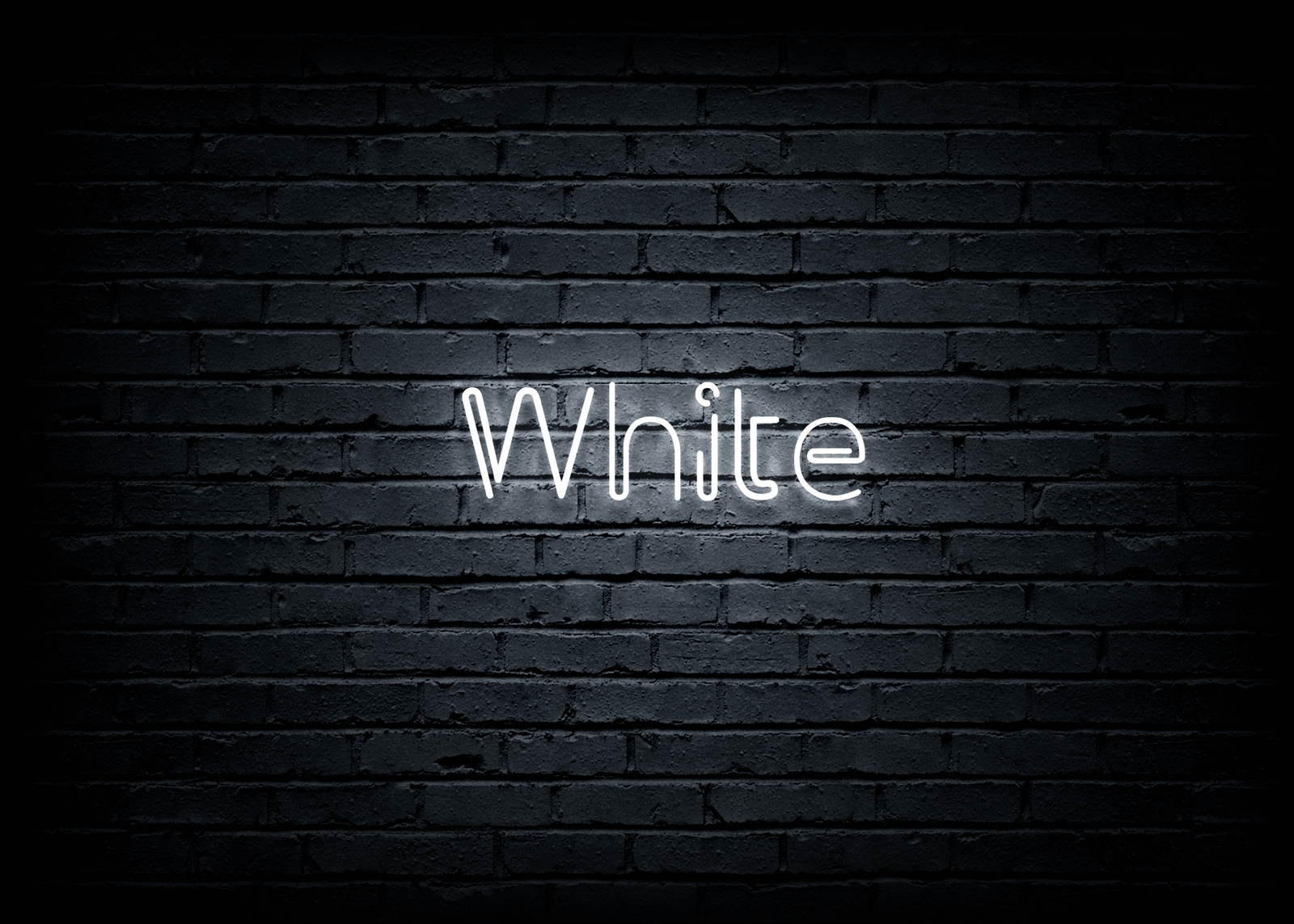 Led neoninė iškaba "White"