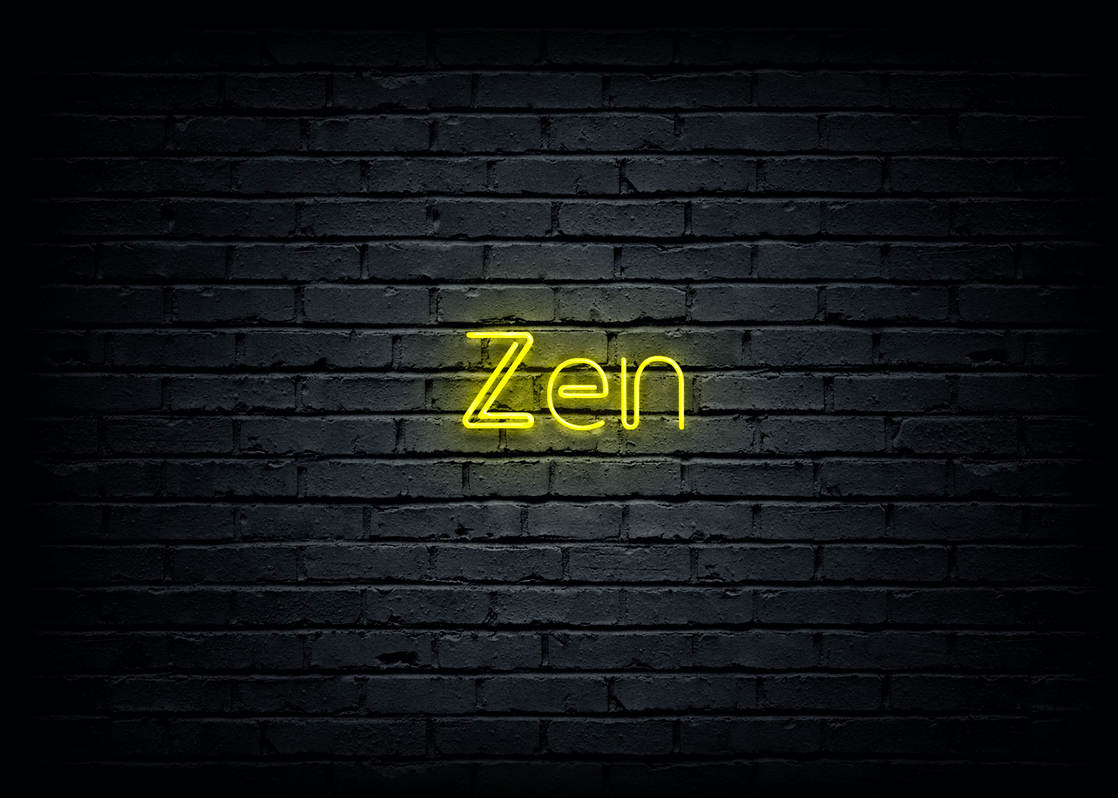 Led neoninė dekoracija "Zen"