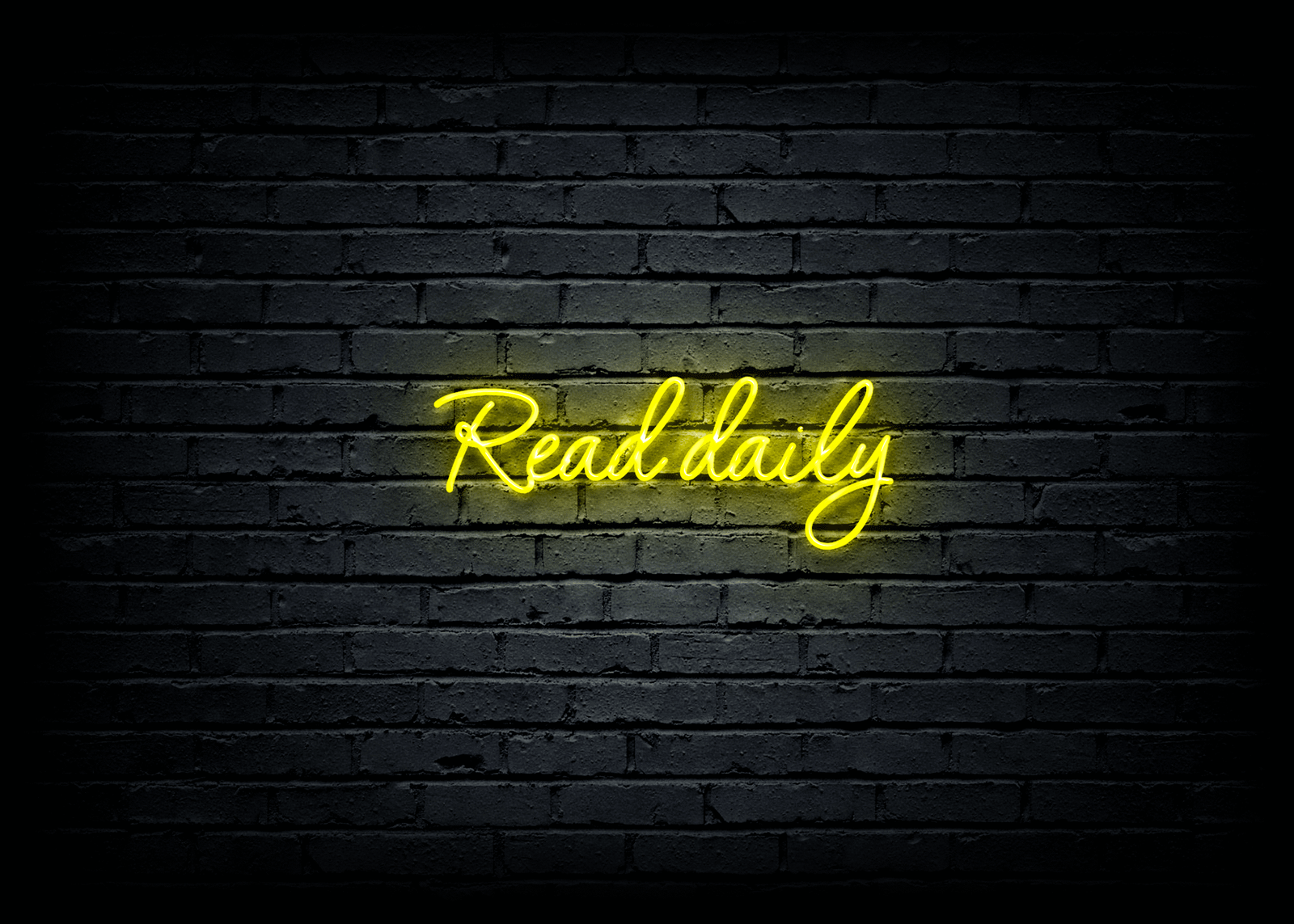 Led neoninė iškaba "Read daily" - Image 2