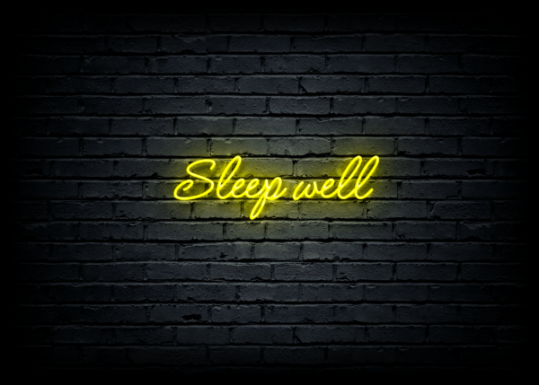 Led neono iškaba "Sleep well" - Image 2