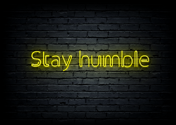 Led neono iškaba "Stay humble" - Image 2