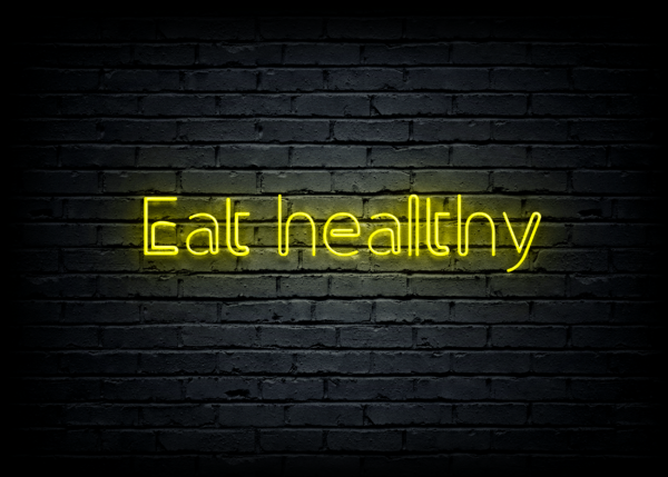 Led neono iškaba "Eat healthy" - Image 3