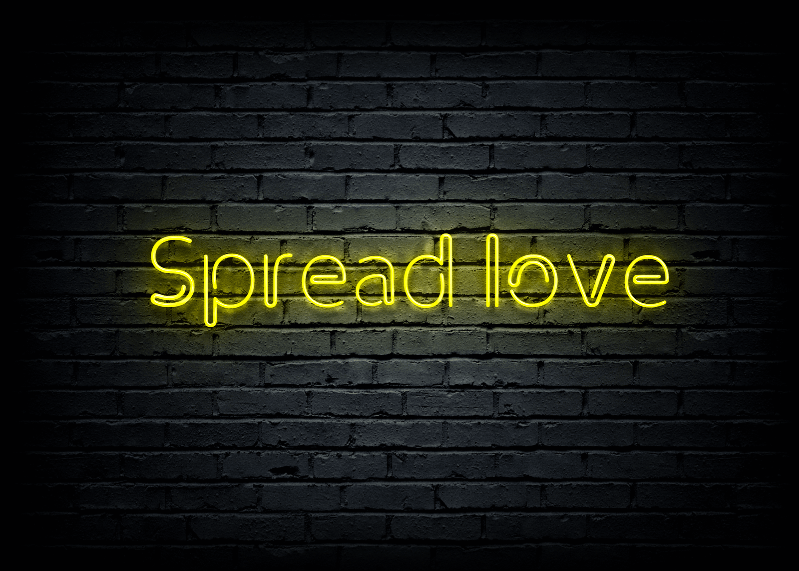 Led neoninė iškaba "Spread love" - Image 2