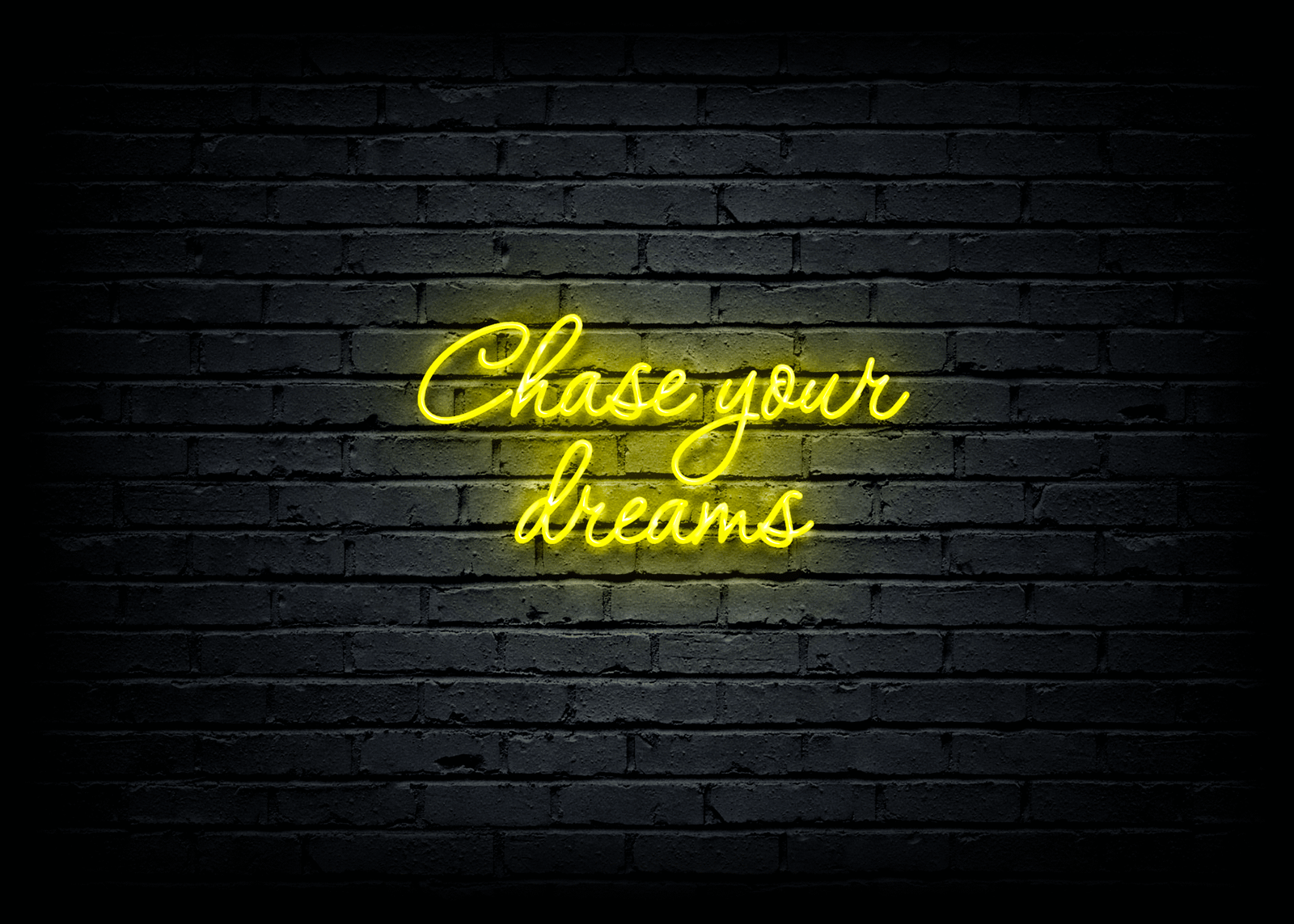 Led neono ženklas "Chase your dreams" - Image 3