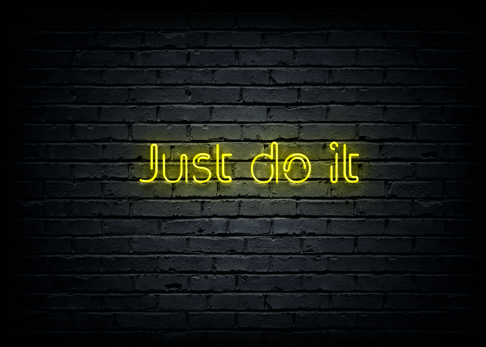 Led neoninis užrašas "Just do it" - Image 2