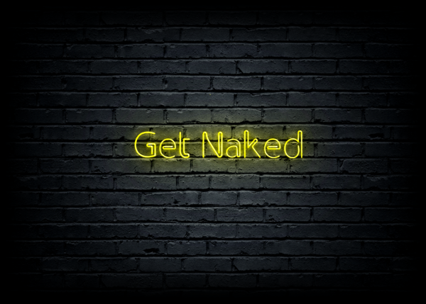 Led neono iškaba "Get Naked" - Image 2