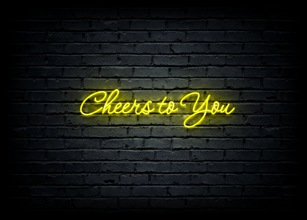 Led neono iškaba "Cheers to You" - Image 2