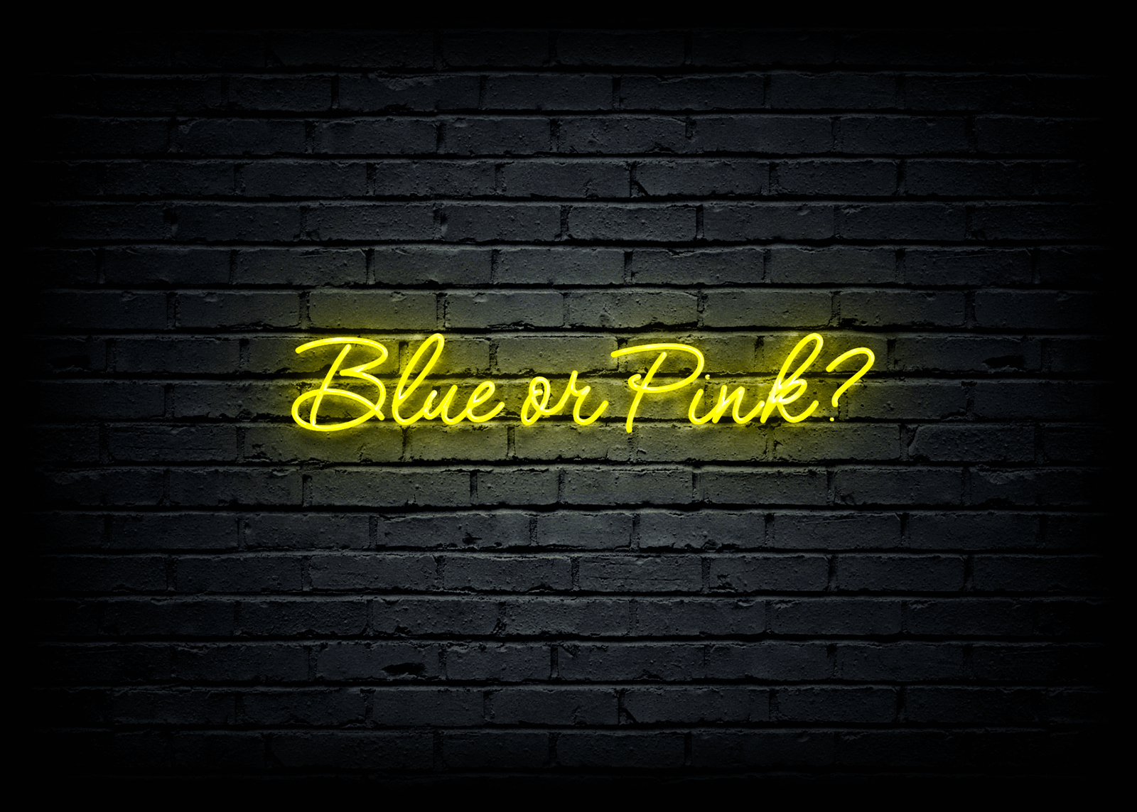 Led neono iškaba "Blue or Pink?" - Image 2