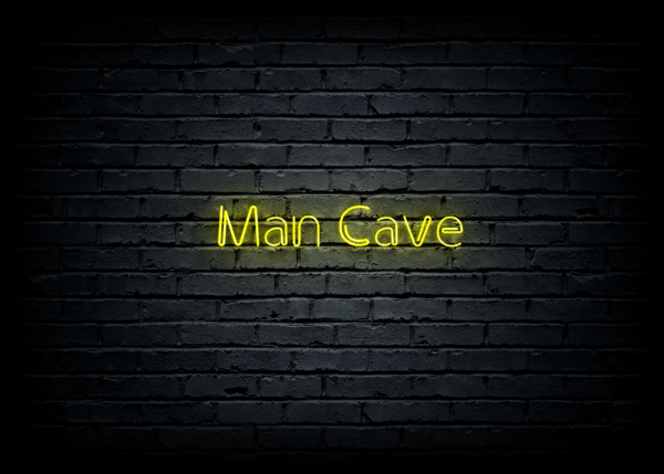 Led neono iškaba "Man Cave"