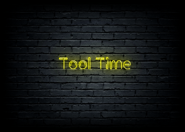 Led neono iškaba "Tool Time"