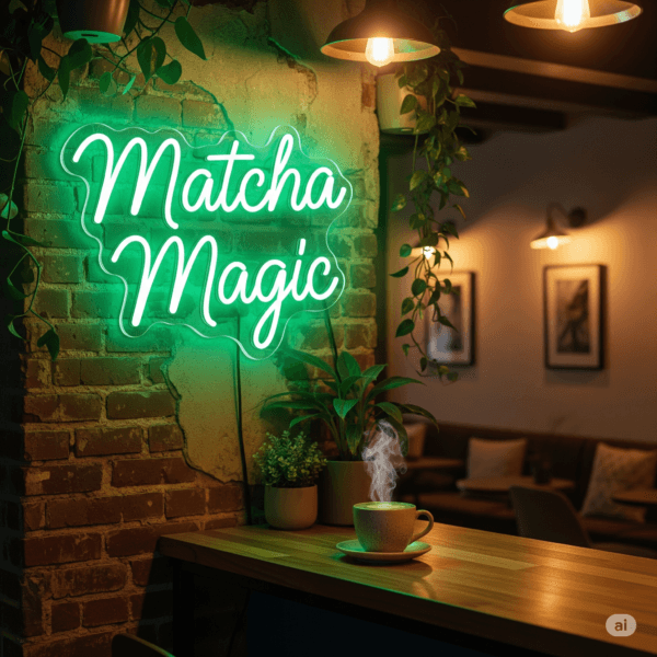 Led neonas "Matcha Magic"