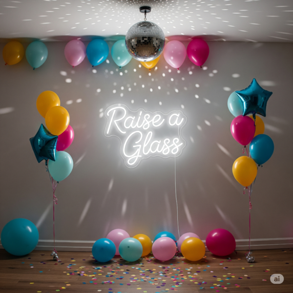 Led neonas "Raise a Glass"