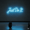 Led neoninis užrašas "Just do it"