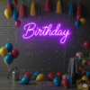 Led neono iškaba "Birthday"