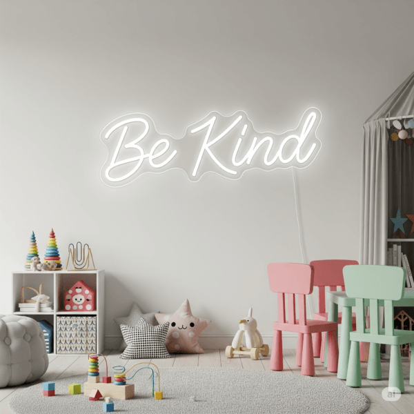 Led neoninė iškaba "Be kind"