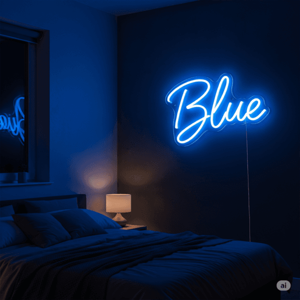 Led neono iškaba "Blue"