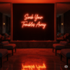 Led neoninė iškaba "Soak Your Troubles Away"