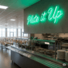 Led neoninis šviestuvas "Plate it Up"