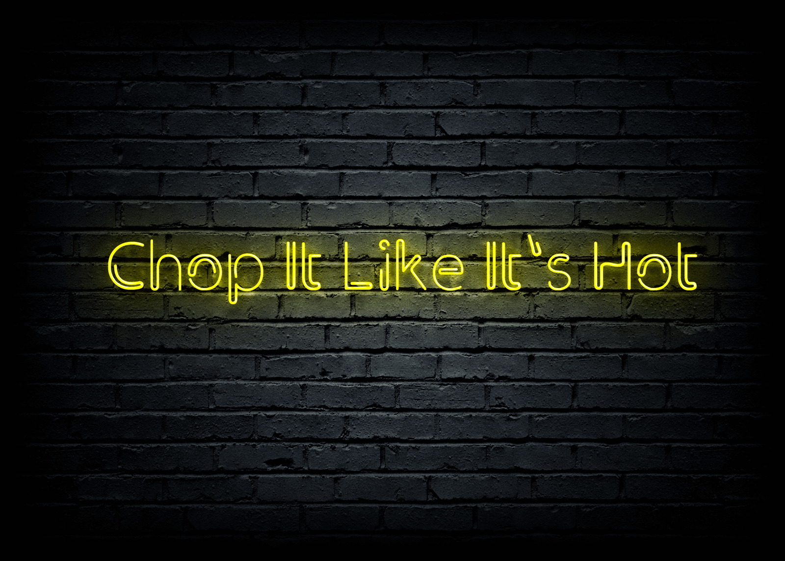 Led neoninė iškaba "Chop It Like It's Hot" - Image 2