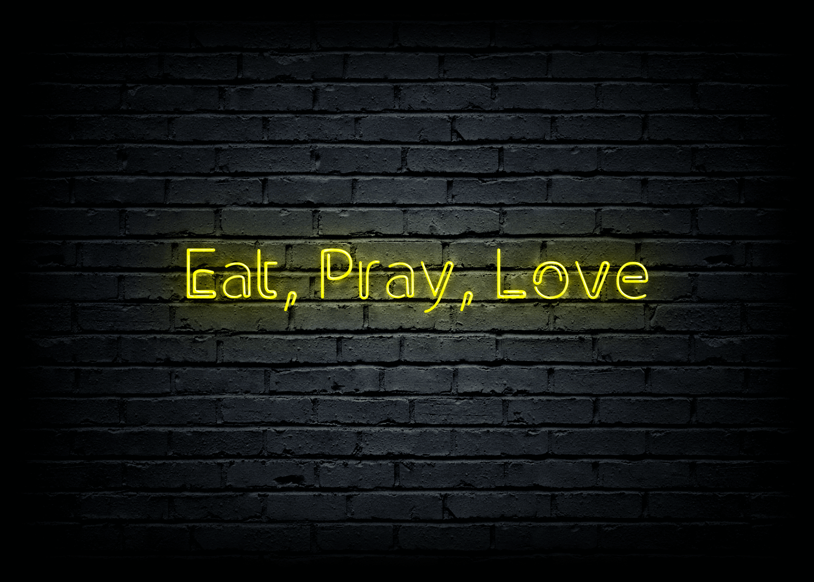 Led neoninė iškaba "Eat, Pray, Love" - Image 3