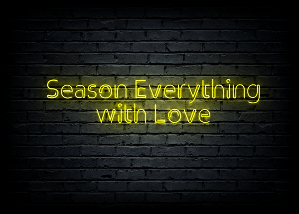 Led neono iškaba "Season Everything with Love" - Image 2