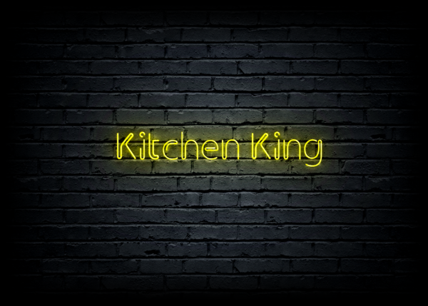 Led neono iškaba "Kitchen King" - Image 2