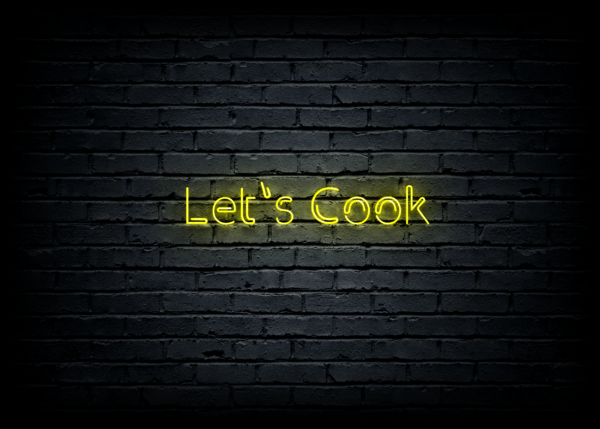 Led neoninė iškaba "Let's Cook" - Image 2
