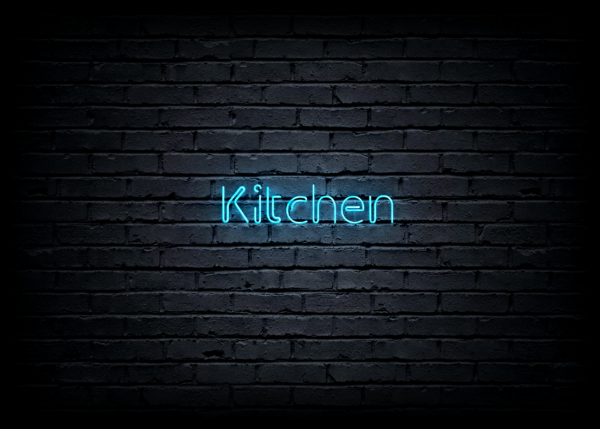 Led neono iškaba "Kitchen" - Image 2