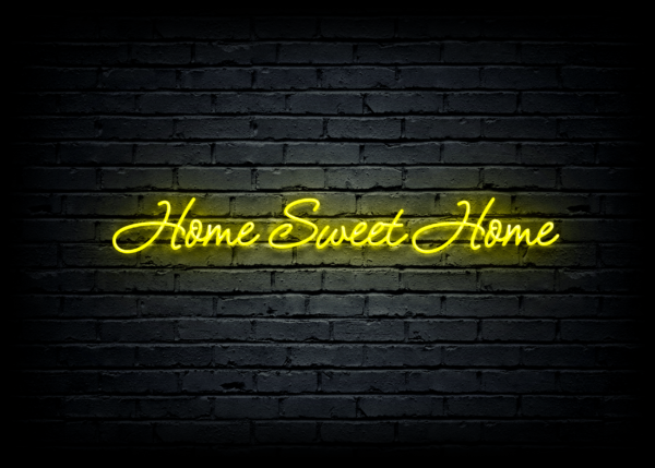 Led neono iškaba "Home Sweet Home" - Image 3