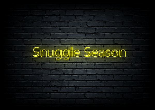 Led neoninė iškaba "Snuggle Season"