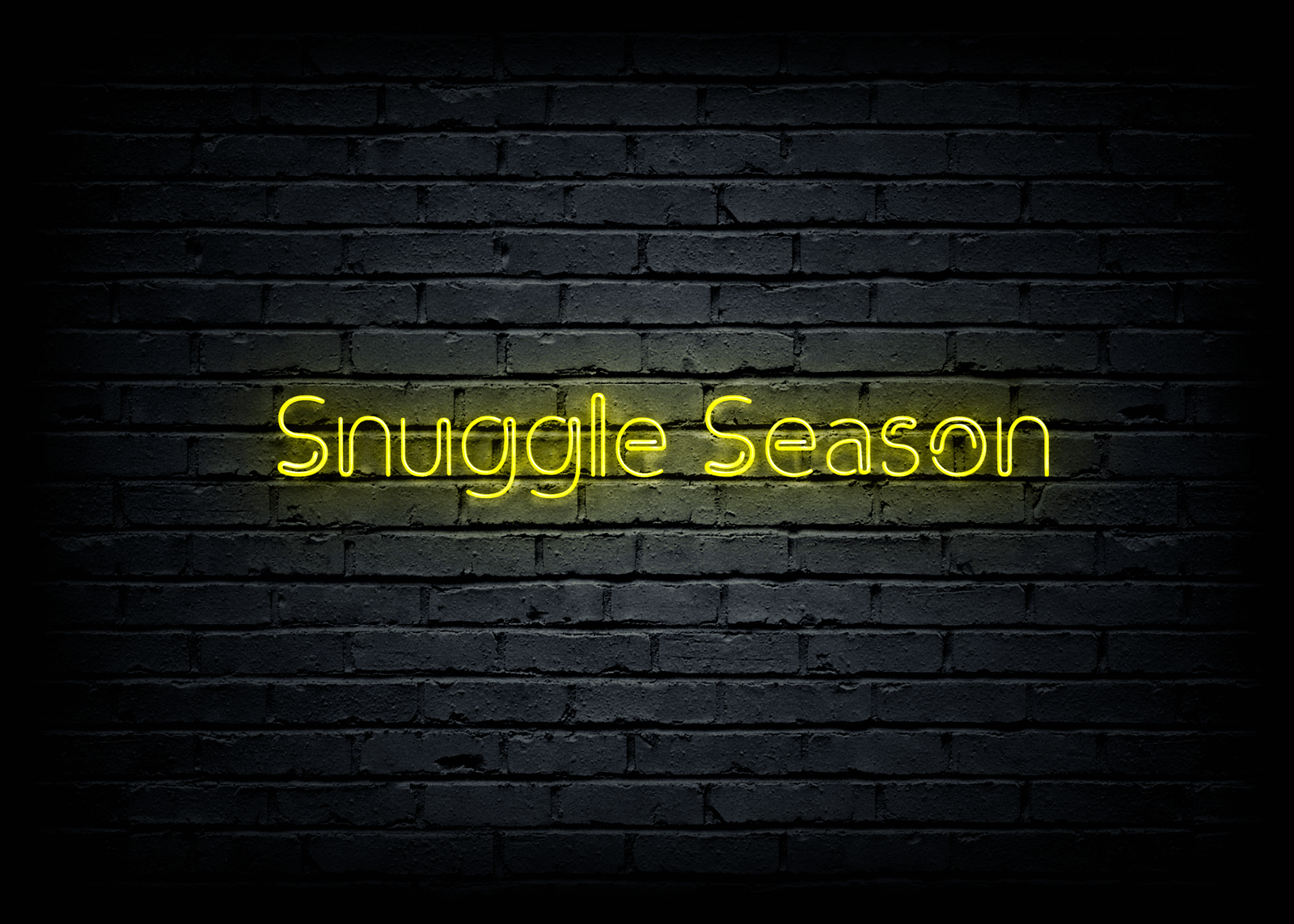 Led neoninė iškaba "Snuggle Season"