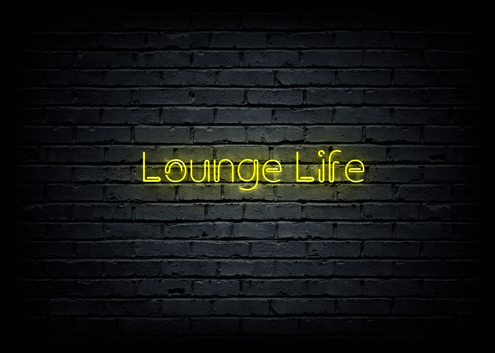 Led neoninė iškaba "Lounge Life" - Image 2