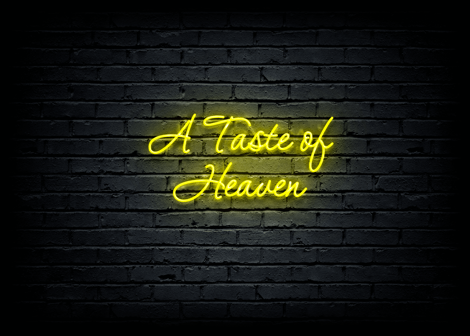 LED neoninė iškaba "A Taste of Heaven" - Image 2