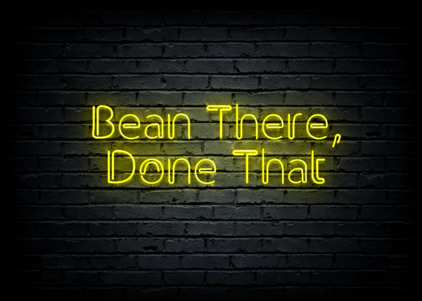 Led neono iškaba "Bean There, Done That" - Image 2