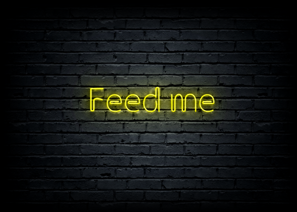 Led neono iškaba "Feed me" - Image 3