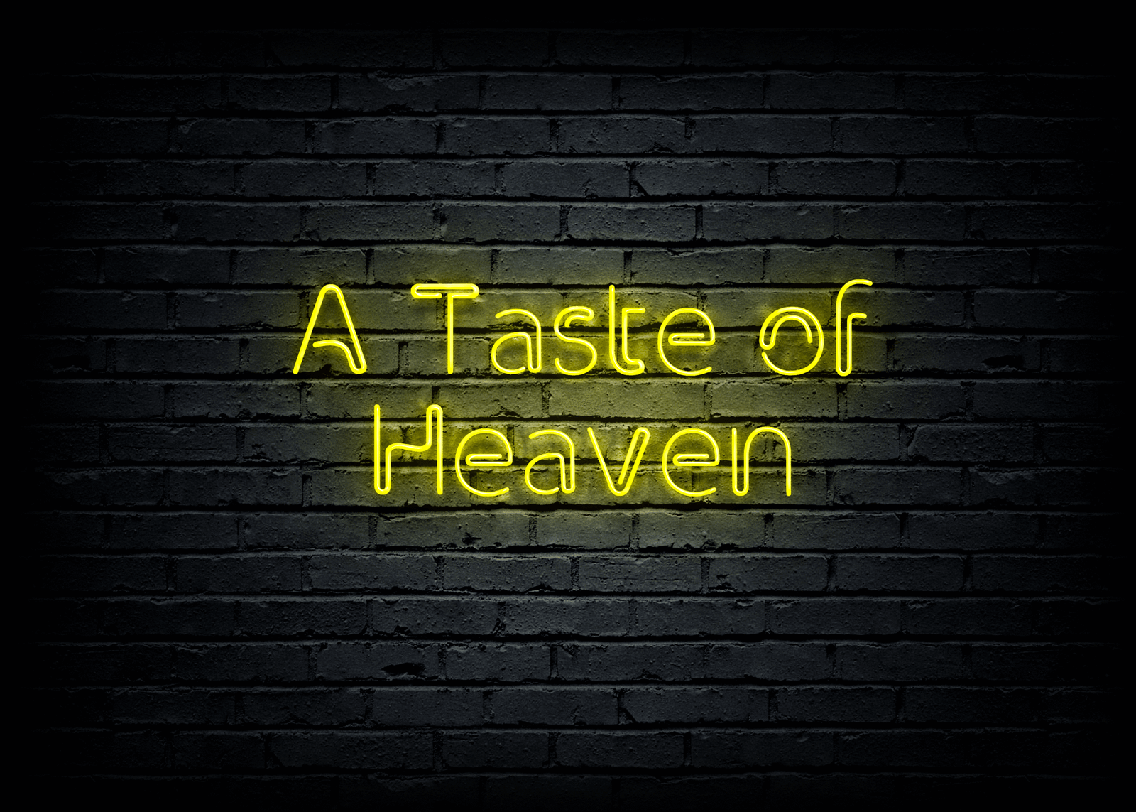 LED neoninė iškaba "A Taste of Heaven" - Image 3