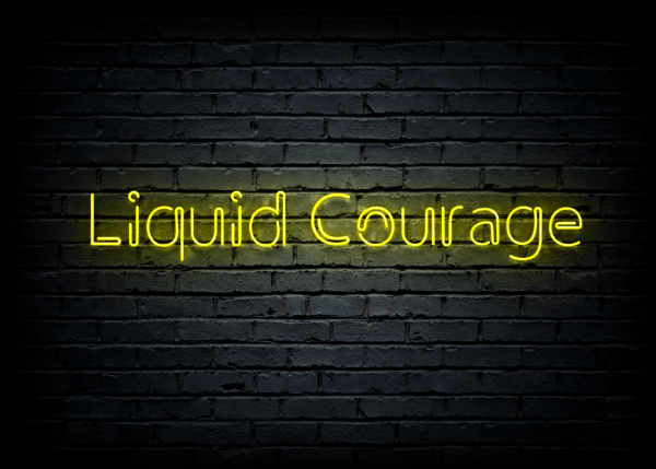 Led neono iškaba "Liquid Courage" - Image 2