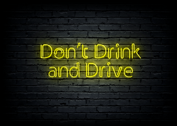 Led neono iškaba “Don’t Drink and Drive” - Image 2
