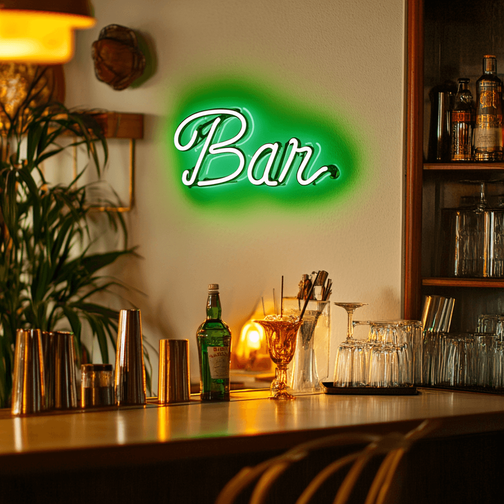Led neoninė iškaba "Bar"