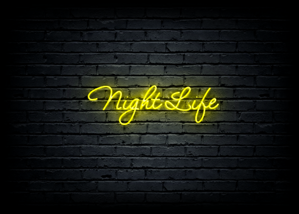 Led neono iškaba "Night Life" - Image 2