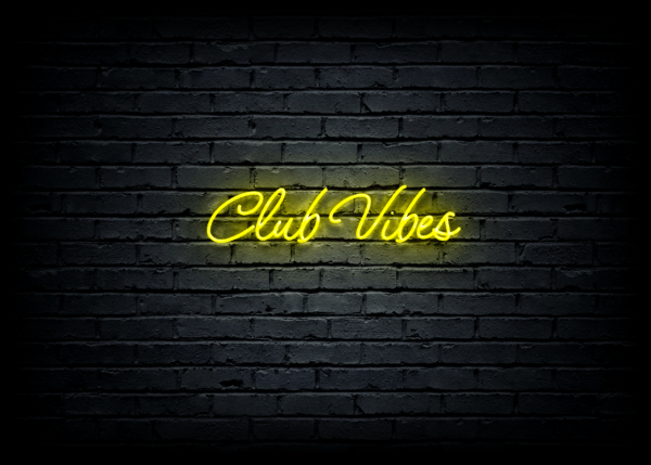 Led neono iškaba "Club Vibes" - Image 3