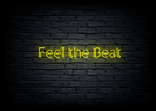 Led neono iškaba "Fell the Beat" - Image 2